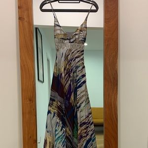 Nicole Miller maxi evening dress